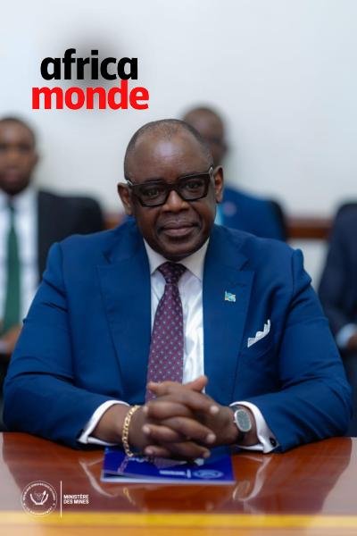Le ministre des Mines, Louis Watum Kabamba