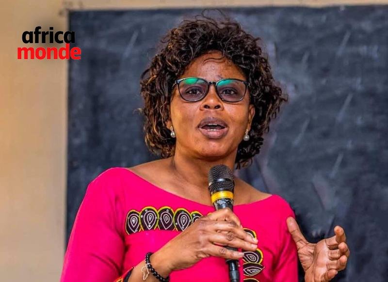 La journaliste congolaise Marianne Mujing Yav 