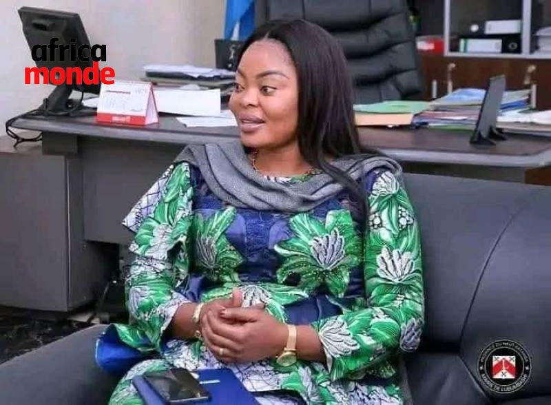 Madame Jyoce Tunda maire de la ville de Lubumbashi 