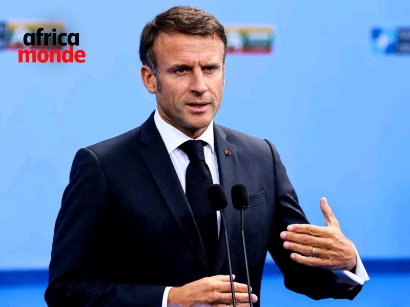 Le président français Emmanuel Macron 