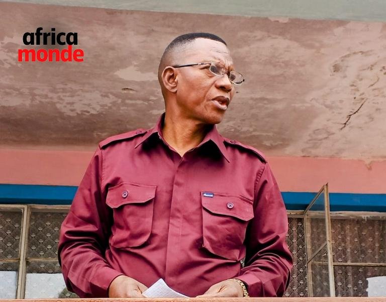 Le maire de Mwene-Ditu, Gérard Tshibanda Kabwe