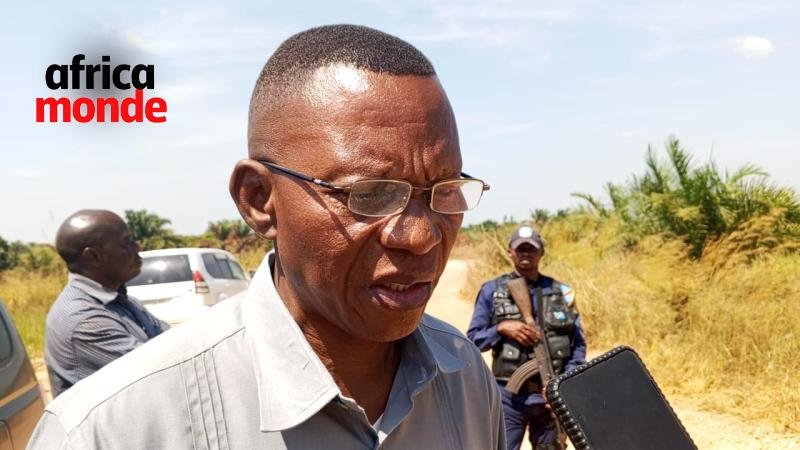 Le maire de la ville de Mwene-Ditu, Gérard Tshibanda Kabwe, 