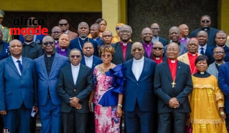 Les représentants de l’Église du Christ au Congo (ECC)