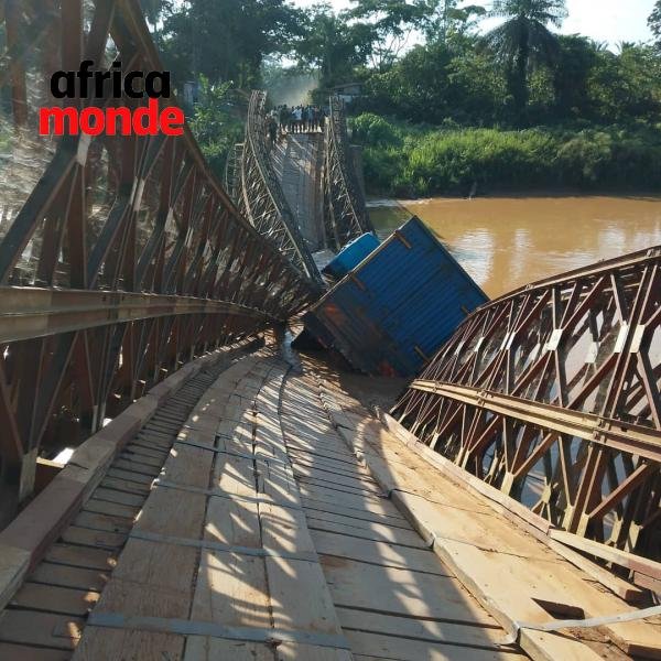 Le pont Ituri 2, situé sur la Route Nationale 44 reliant Mambasa à Beni,