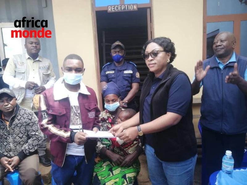 Un patient guéris d'ebola de Ngothe a Butembo 