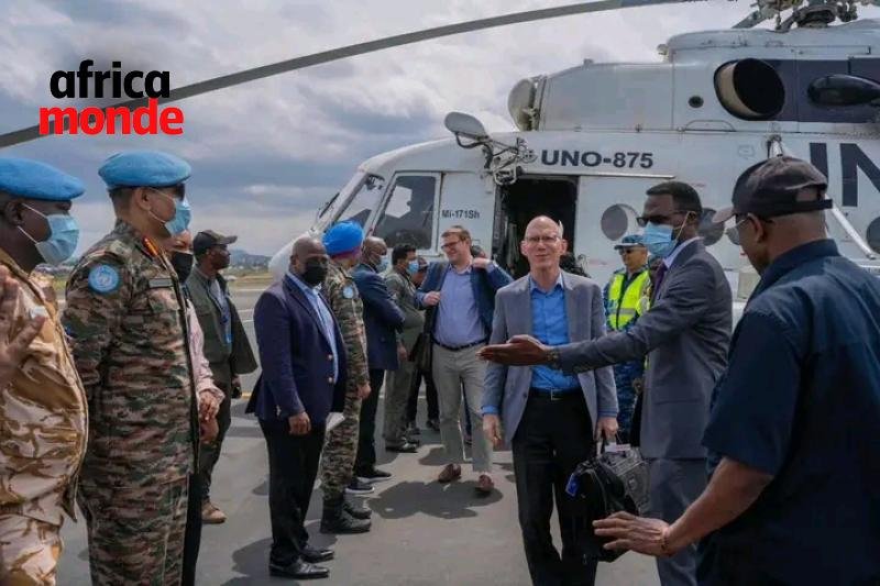 L'arrivée du représentant spécial du Secrétaire général des Nations Unies et Chef de la MONUSCO, James Swan 