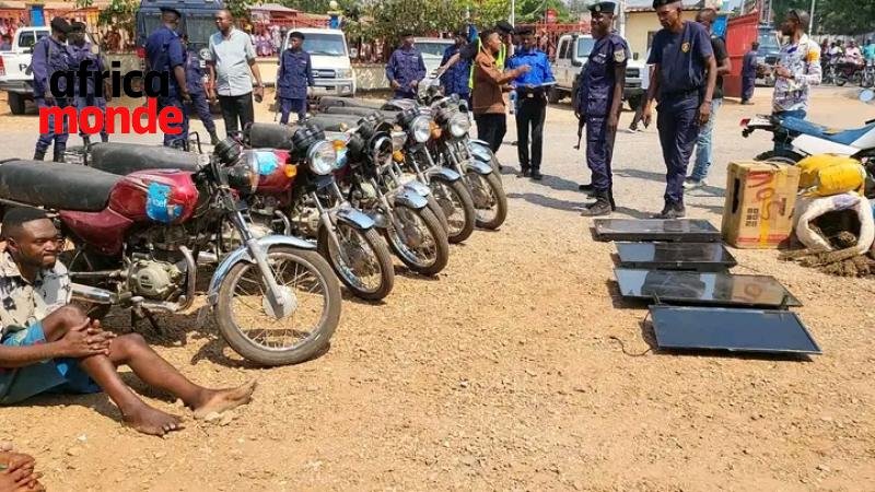 Dix motos volées ainsi que plusieurs biens de valeur