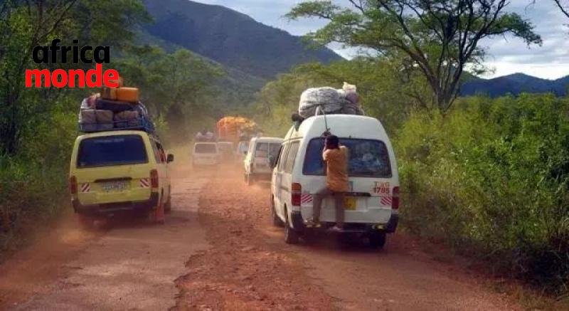 Des véhicules bloqué par le m23 à GOMA 