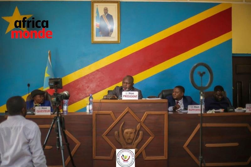 Les membres du bureau de l'Assemblée provinciale du Kasaï 