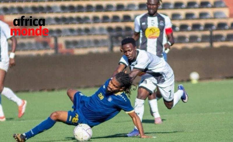 Duel entre les joueurs du tp mazembe et les aigles du Congo 
