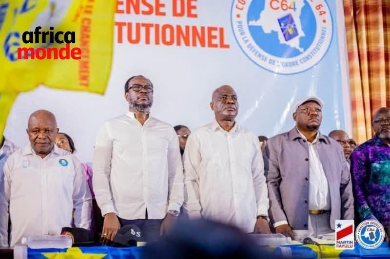 Les cadres dela coalition C64 de l'opposition 