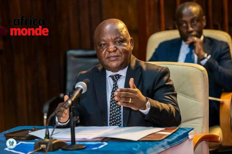 Le député national et leader du parti politique RCD/K-ML, Antipas Mbusa Nyamwisi