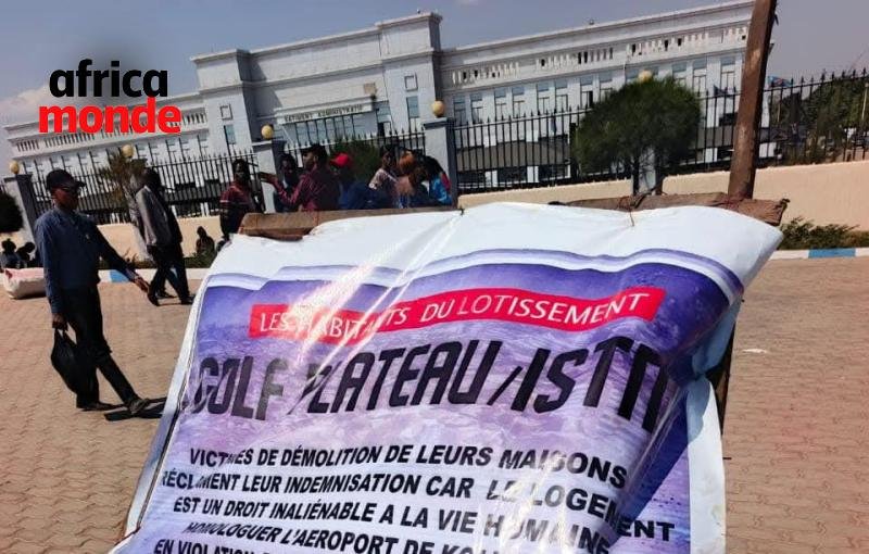 400 familles victimes de déguerpissements du quartier Golf 