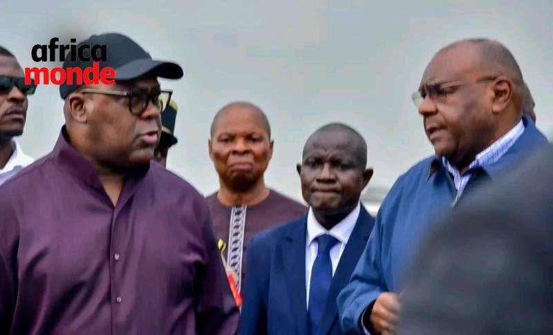 Le président Félix TSHISEKEDI et Jean Pierre Bemba