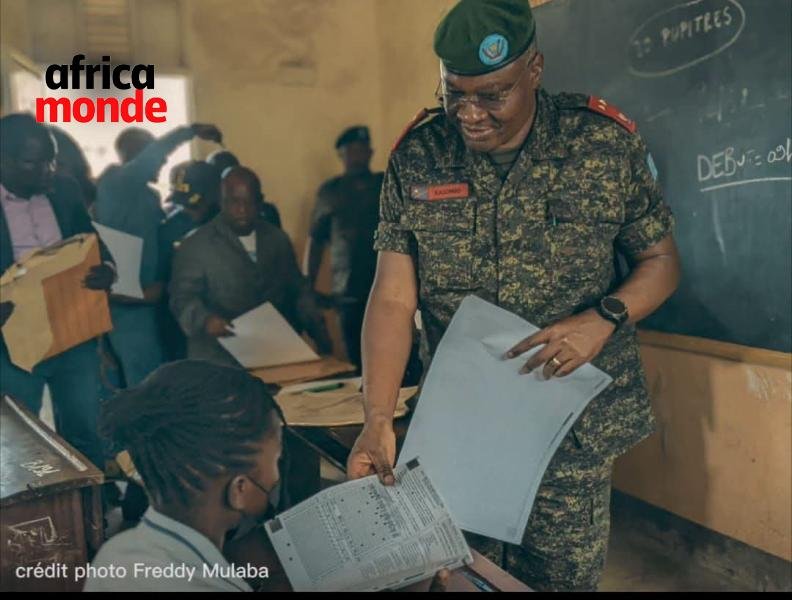 Le gouverneur militaire de la province de l’Ituri, le Général-Major Kasongo Mulumba Gaby