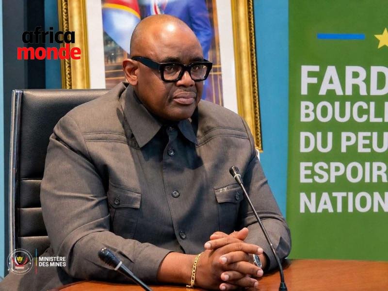 Le ministre des Mines, Louis Watum Kabamba