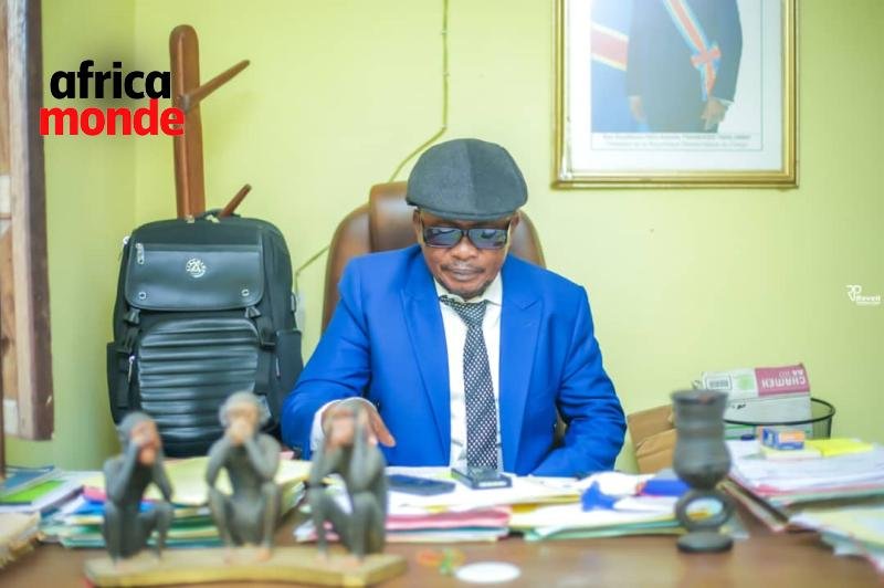 Le député provincial et questeur de l’Assemblée provinciale du Kasaï, Soleil Malengu Mandjumba