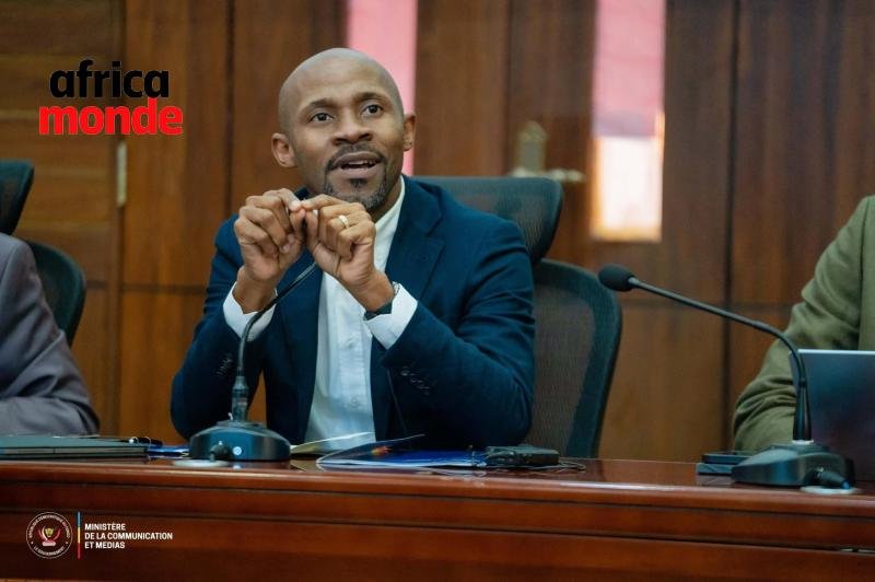 Patrick Muyaya porte parole du gouvernement 