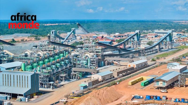 L'usine de traitements de l'entreprise Kamoa