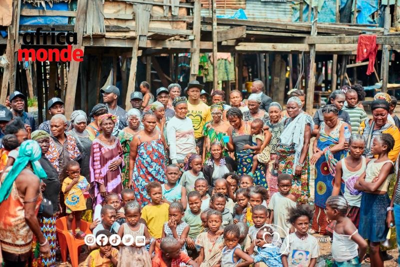 La population de de l'île de Kauka 