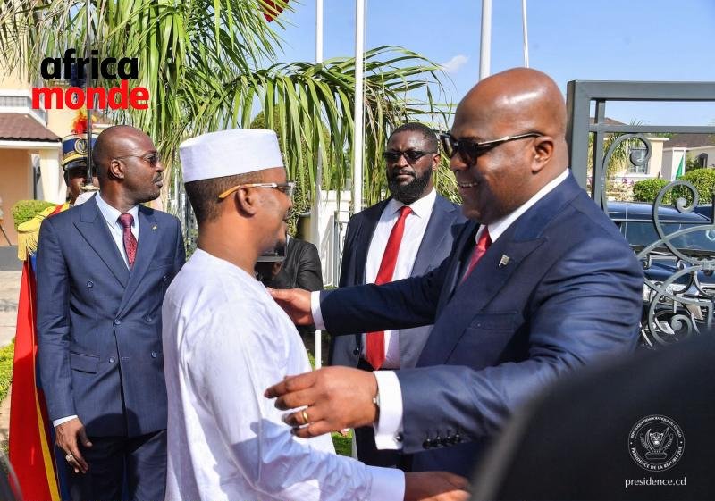 Le président Félix TSHISEKEDI et le président Mahamat Idriss Déby Itno