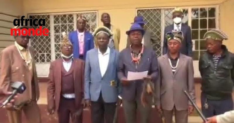 Les chefs coutumiers du Haut-Katanga 
