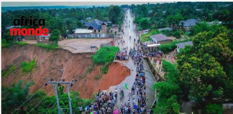 Réhabilitation de la route Kanzombi dans la province du kwilu 