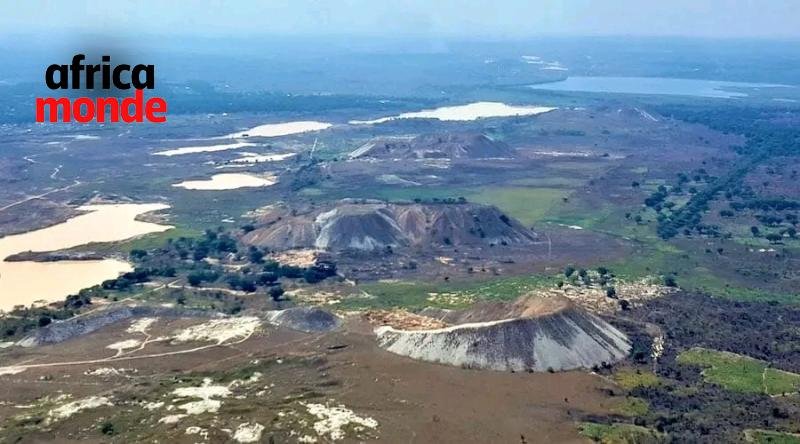 le site minier du groupe minier chinois Zijin Mining 