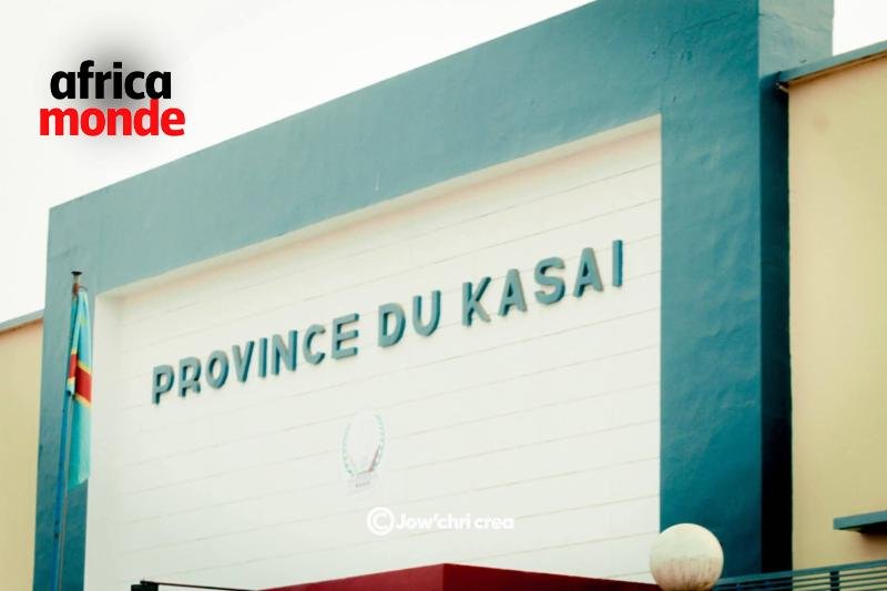 Le bâtiment administratif dela province du Kasaï 