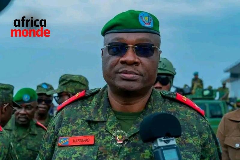 Le gouverneur militaire de la province de l'Ituri, le général-major Kasongo Mulumba Batoka Gaby