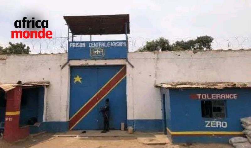 La prison centrale de Kasapa à Lubumbashi 