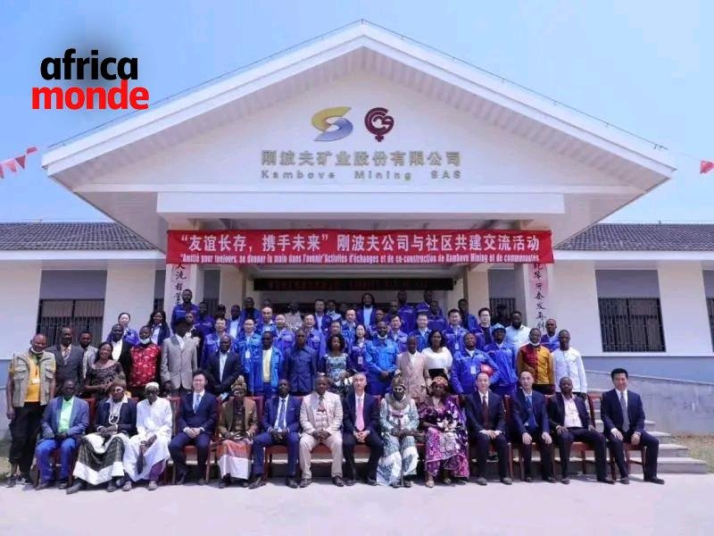 Les agents de l'entreprise Kambove mining 