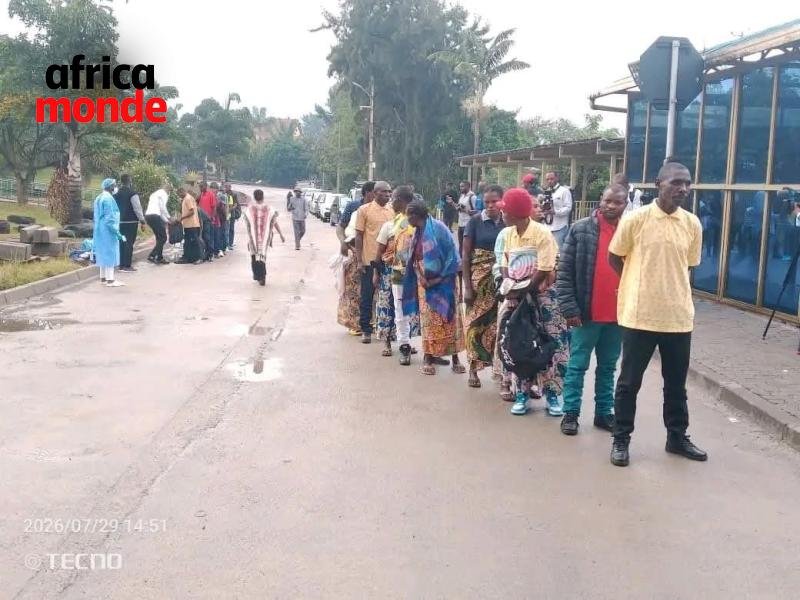 Trente-neuf ressortissants congolais ont regagné la République démocratique du Congo