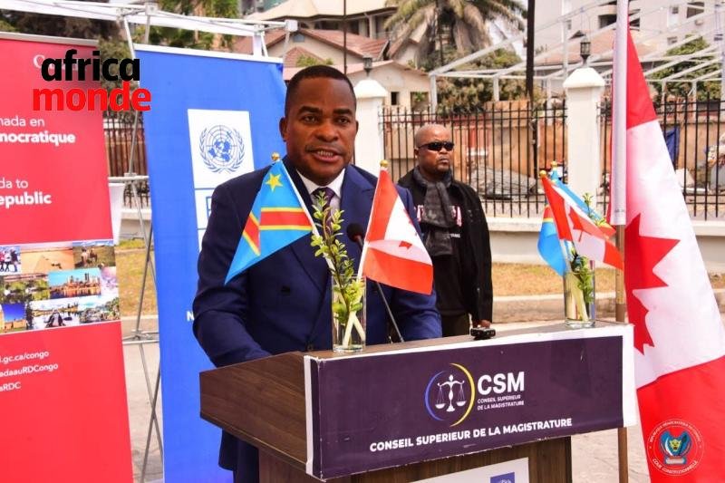Le président dela Cour constitutionnelle Dieudonné Kamuleta 