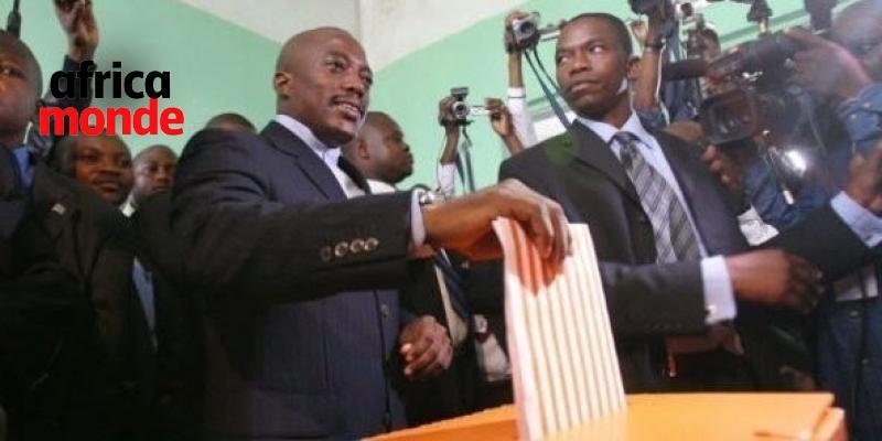 Ancien président dela RDC Joseph Kabila lors des élections 