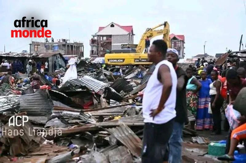 Les opérations de démolition menées sur la 18ᵉ Rue de Limete