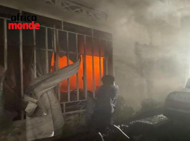 L'incendie de l'immeuble de l'imprimerie Magic Touch 
