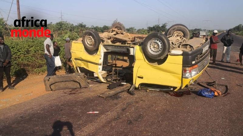 L'accident de circulation sur la route likasi - Kolwezi 