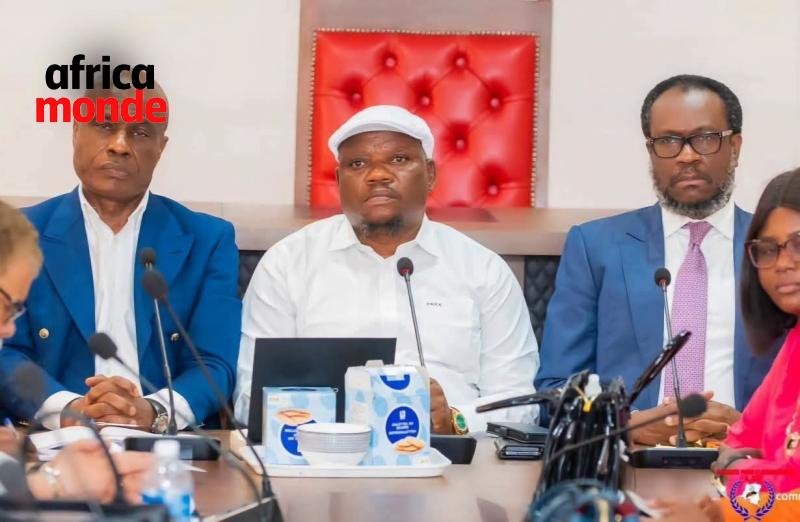 Les membres dela coalition C64,Fayulu, Sessanga et Kabund 