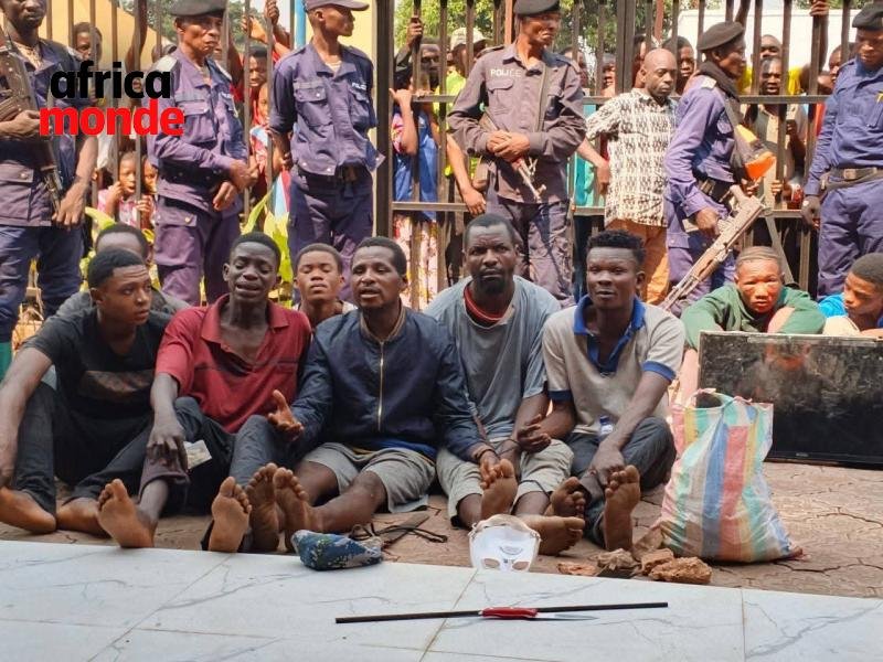 Les 13 kulunas arrêtés à tshikapa, province du Kasaï 