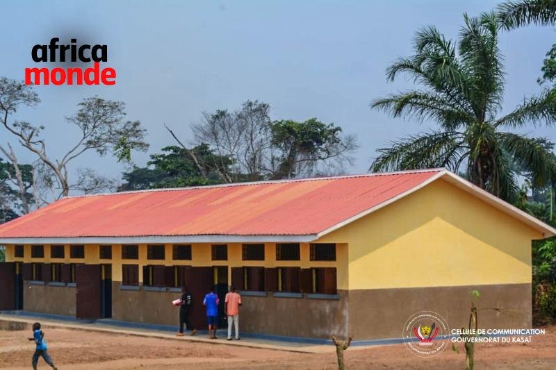 Une école nouvellement construite par le gouvernement 