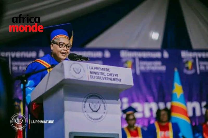 La Première ministre de la République démocratique du Congo, Judith Suminwa Tuluka