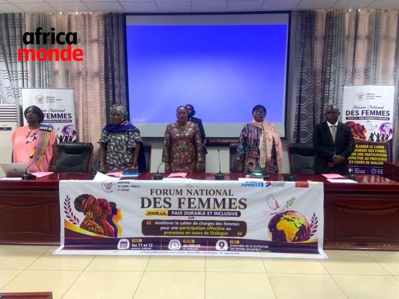 Le Forum national des femmes pour une paix durable et inclusive