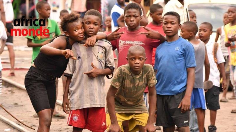 Les  enfants de la rue dans la ville de Lubumbashi 