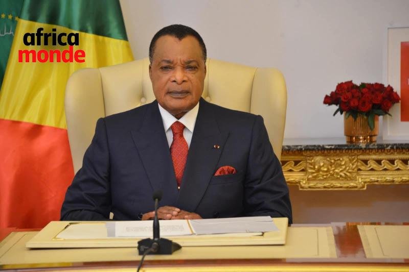 Le président Congo - Brazzaville Denis Sassou Nguesso 