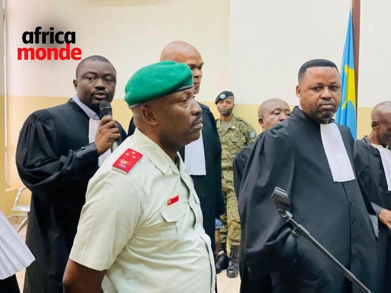 Lieutenant-général Philémon Yav devant la Haute Cour militaire