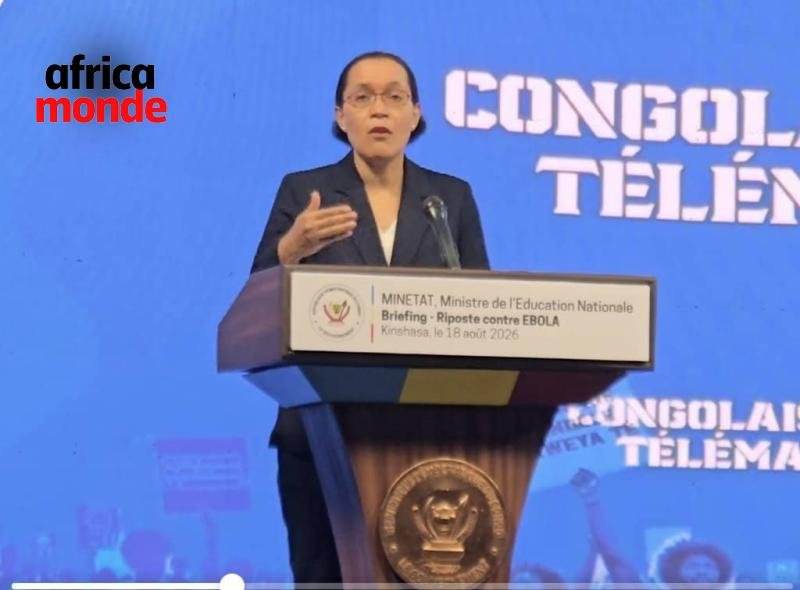 La ministre d’État, ministre de l’Éducation nationale et Nouvelle Citoyenneté, Raïssa Malu