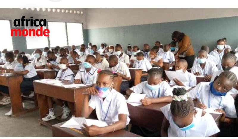 Les élèves dans une Salle de classe 