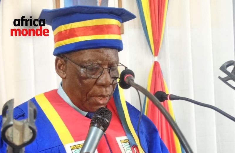 Le directeur général de l’établissement, le professeur docteur Léon Cyprien Ngandu wa Ngandu, l’ISTM-Kindu