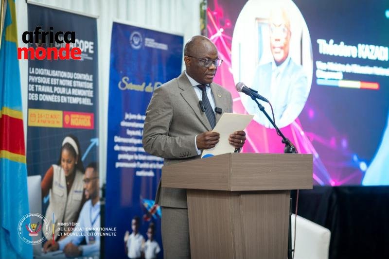 Le vice-ministre de l’Éducation nationale et Nouvelle Citoyenneté, Théodore Kazadi Muayila
